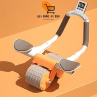 Con lăn trợ lực tập bụng tập gym tại nhà có đồng hồ đếm số tiện dụng