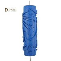 Con lăn vẽ tranh trang trí tường cao su 3D 7Inch, Con lăn có hoa văn Dụng cụ trang trí tường không có tay cầm, Con lăn hoa hồng