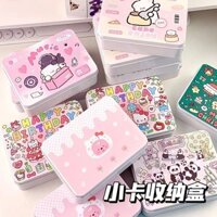 Con Người Có Giá Trị Cao Cấp Hộp Đựng 3.19 Đồ Lặt Vặt Hộp Thiếc Thiết Kế 31515 Phong Cách Dễ Thương Hộp Bảo Quản Ảnh Không Phân Phối Photocard