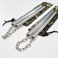 Côn nhị khúc inox chuông biểu diễn