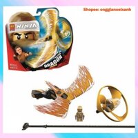 Con quay Bela Ninjago Cao Thủ Lốc Xoáy có cánh I  Đồ Chơi Lắp Ráp xếp hình Cho Bé