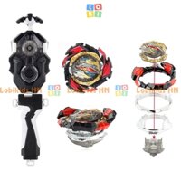 Con quay đồ chơi Beyblade B191(Black) kèm tay cầm, bệ phóng B184 Black