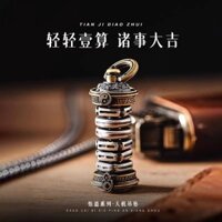 Con Quay Đồ Chơi/Fidget Spinner/đồ chơi di động/Trò Chơi/người lớn/giảm stress văn phòng/giải nén/giảm stress/xả stress/edc fidget/ đàn ông/ADHD  Fidget toy  Enlightenment Mặt Dây Chuyền Bằng Bạc sterling handmade Phong Cách Trung Hoa Cho Nam