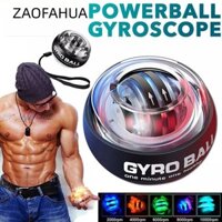Con quay hồi chuyển cổ tay ZAOFAHUA, Đen Đỏ Xanh Tự động khởi động Con quay hồi chuyển Powerball, Công cụ tập thể dục luyện hợp kim kẽm thời trang Bóng sức mạnh Unisex