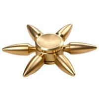 Con Quay Molecule Spinner Brass – Hình 6 Cánh Nhọn