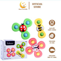 Con quay spinner vui nhộn, đồ chơi con quay gồm 3 chi tiết dễ thương