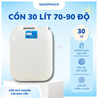 Cồn sát khuẩn Ethanol can 30 lít - Cồn y tế sát khuẩn