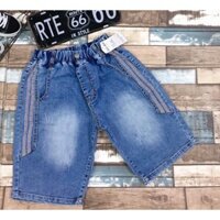 [Còn size 62-70kg] [SALE] Quần short jean bò co giãn cho bé trai cồ
