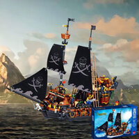 Con Tàu Cướp Biển Cướp Biển Vùng Caribe Ngọc Trai Đen Hội Khối Xây Dựng Mô Hình Nam Đồ Chơi Quà Tặn