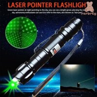 Con trỏ Laser RERBRTY Công suất cao Đèn pin xanh loại treo ngoài trời có thể nhìn thấy