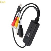 Con USB2 0 Bộ Chuyển Đổi Video Loại C CCTV VCD Giám Sát Bộ Sưu Tập Video Card Adapter Video Grabbers Cho PC Điện Thoại Di Động
