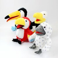 Con vẹt Đại Bàng, Con vẹt, con chim đầu to, con rối tay, con chim, găng tay động vật, con búp bê nói bụng, hiệu suất mẫu giáo VHZL