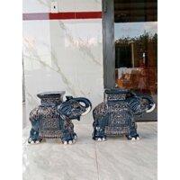 Con voi gốm Sứ, Đôn voi xưa, đôn kệ cây cảnh, đôn voi, voi gốm, đôn voi