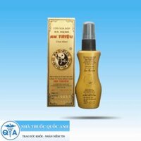 Cồn xoa bóp An Triệu trị phong thấp, đau nhức chai 100ml
