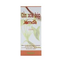 Cồn xoa bóp Jamda Traphaco điều trị đau nhức các khớp xương cơ gân bắp thịt, đau lưng, mõi gối (50ml)