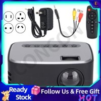 Concon Mini Smart  Portable Projector LCD HDMI USB AV Home Cinema Theater NTSC PAL