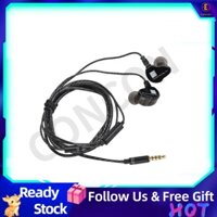 Concon Wired Deep Bass HIFI Earphones Quad‑Core Dual‑Dynamic Driver F4 Earbuds