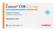 Concor 2.5mg Hộp 30 viên