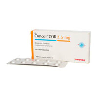 Concor COR 2.5mg 30 viên – Thuốc tim mạch