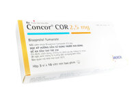 CONCOR COR 2.5MG H/30 v