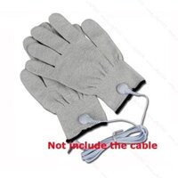 CONDUCTIVE ELECTROTHERAPY MASSAGE ELECTRODE GLOVES USE WITH TENS MACHINE