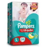 [CỘNG 6 MIẾNG] Pampers tã quần bịch siêu đại M60+6/ L54/L54+6/ Xl48+4