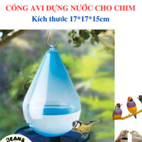 Cóng avi đưng nước cho chim cảnh, vẹt nhỏ cho chuồng avi tập thể