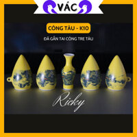 Cóng chim khuyên đẹp Ricky, cóng khuyên Sơn Thủy bộ 5 cái đã kèm tai cóng tàu