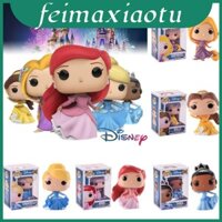 Công Chúa Đáng Yêu Disney Pvc Thu Nhỏ Belle Ariel Lọ Lem Tiana Rapunzel Và Sưu Tập