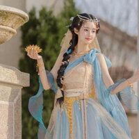Công chúa Jasmine Cosplay hóa trang múa biểu diễn