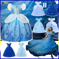 Công chúa lọ lem váy cho bé gái, trang phục bướm dệt kim cho trẻ em, quần áo cosplay cho trẻ em, món quà giáng sinh tưởng tượng
