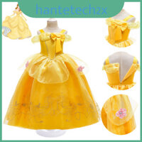 Công Chúa Vui Vẻ Bé Gái Belle Đầm Cho Giáng Sinh / halloween / Váy Lạ Mắt Tiệc Cosplay