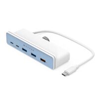 CỔNG CHUYỂN CHUYÊN DỤNG IMAC 24″ HYPERDIVE HDMI 4K60HZ 6-IN-1 USB-C HUB HD34A8 - Hàng Apple8