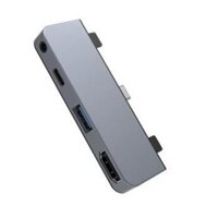 Cổng chuyển chuyên dụng Hyperdrive iPad 4 in 1 USB-C Hub Grey (HD319E-G)