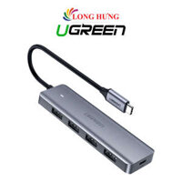 Cổng chuyển đổi Ugreen 4-Port USB 3.0 Hub CM129 70336 - Hàng chính hãng