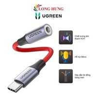 Cổng chuyển đổi Ugreen USB-C to 3.5mm Audio Cable AV161 - Hàng chính hãng