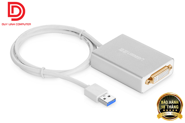 Cổng chuyển đổi USB 3.0 ra DVI UGREEN 40243