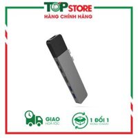 Cổng Chuyển HyperDrive Net 6-in-2 Hub For USB-C MacBook Pro 2016 2017 2018 GN28N - GRAY