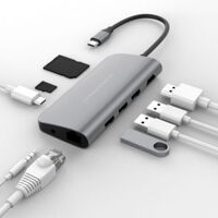 Cổng chuyển Hyperdrive Power 9-in-1 USB-C (iPad Pro & Macbook)
