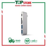 Cổng Chuyển HyperDrive USB Type-C 5-in-1 Hub Dành Cho Macbook Pro 2016 va Macbook 12 - Bạc GN21B-SILVER - Hàng Chính Hãng