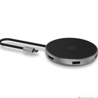 Cổng chuyển kiêm sạc không dây JCPAL USB-C Multiport