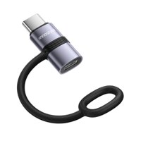 Cổng chuyển OTG Type C - Lightning FlexiLink female silicone tape ST-530GY Innostyle