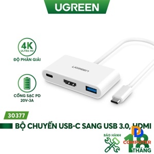Cổng chuyển USB Type C 3.1 sang USB 3.0 Ugreen 30377