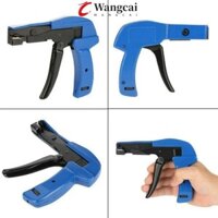 Công cụ buộc cáp WANGMCAI, Thắt chặt nhanh Kìm buộc dây Nylon công thái học, Di động hiệu quả tiết kiệm nhân công hợp kim Flush Cut Zip Tie Tool Cable