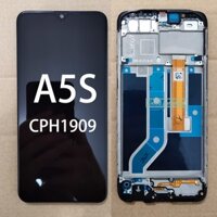 Công cụ miễn phí 】 Dành cho Oppo A7 / A5S Lcd Dispaly + Bộ số hóa màn hình cảm ứng Thay thế với khung