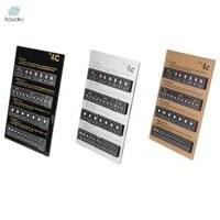 Công cụ nhận dạng bảng phân loại Trình bày bán hàng Acrylic Prop Bảng hiển thị 4C để kiểm tra tham khảo Dễ sử dụng