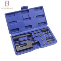 Công cụ tán đinh xích xe máy 6 chân Máy cắt xích Riveter Xe đạp xích Pin Tay cầm cho 415 / 420 / 428 / 520 / 525