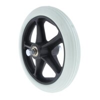 Công cụ thay thế bánh trước xe lăn ABS hợp kim Màu xám 6 inch