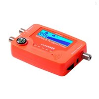 Công cụ tìm tín hiệu vệ tinh và TV 2 trong 1 LCD Công cụ tìm vệ tinh kỹ thuật số Ăng-ten TV di động Đồng hồ đo cường độ tín hiệu Đồng hồ đo phát hiện tín hiệu với máy rung báo động la bàn