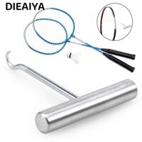 Công cụ xâu chuỗi quần vợt DIAIYA, Vợt bằng thép không gỉ Dây Vợt DIY, Đồ dùng thể thao Fix Vợt Grommets Móc hỗ trợ Kéo cầu lông